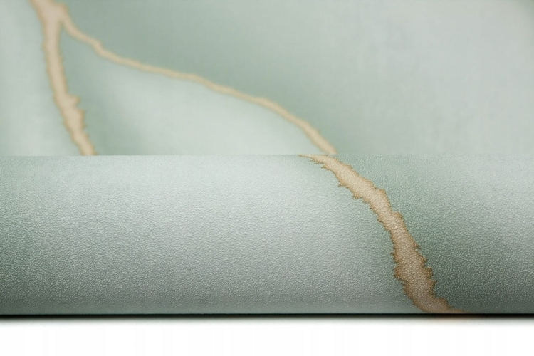 Tapeta 10345-07 Elle Decoration jasnozielony Kamień