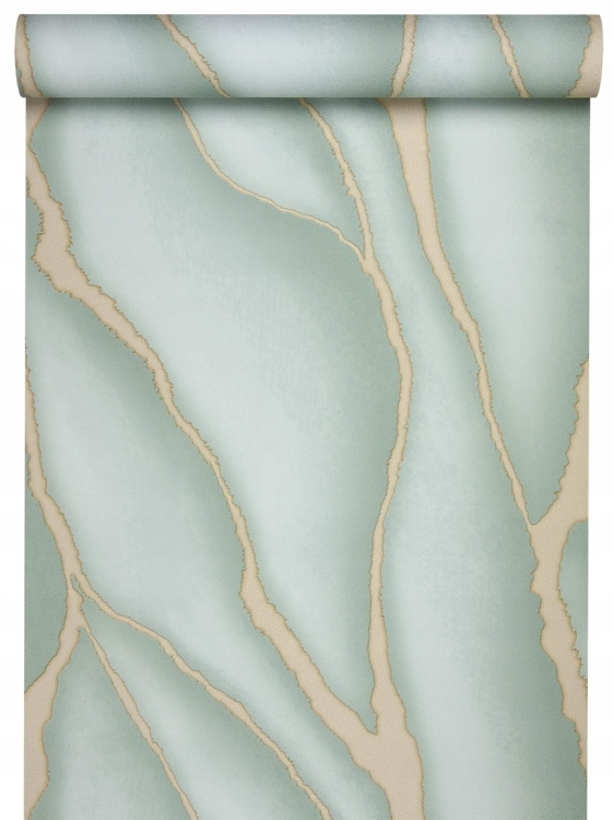 Tapeta 10345-07 Elle Decoration jasnozielony Kamień