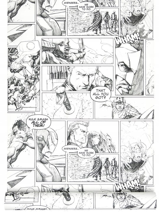 tapeta m632-09 Młodzieżowa Komiks Manga