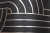 Tapeta M42119 Geometryczna w stylu Art Deco Czarna