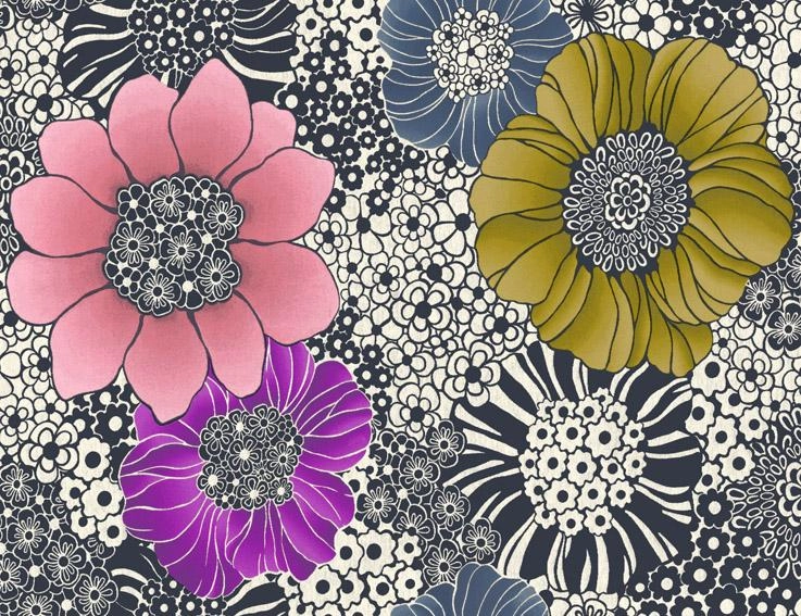 tapeta ekskluzywna 10001 Missoni Home anemones