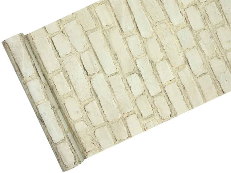 tapeta 37414-1 beżowa cegła