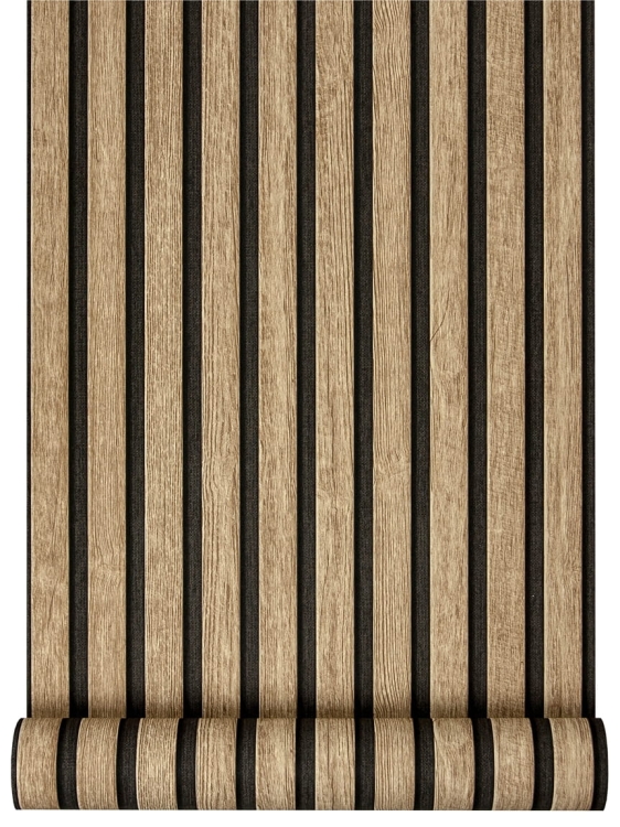 tapeta w dębowe lamele 39109-1
