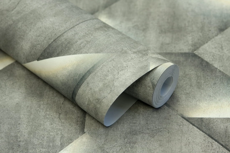 tapeta M35209 podświetlone betonowe bloki
