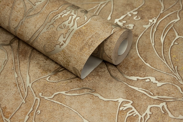 tapeta 34255 nowoczesny srebrny deseń