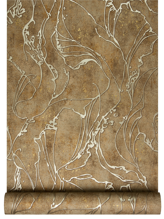 tapeta 34255 nowoczesny srebrny deseń