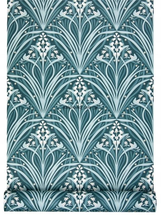 Tapeta M66114 w Drobne Kwiatki styl Art Deco