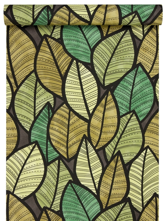 tapeta 480115 w geometryczne liście