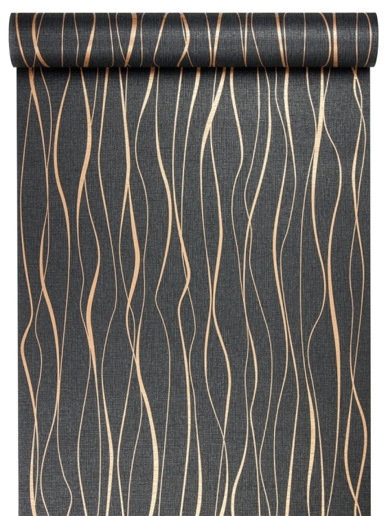 tapeta 6813-50 miedziane paseczki