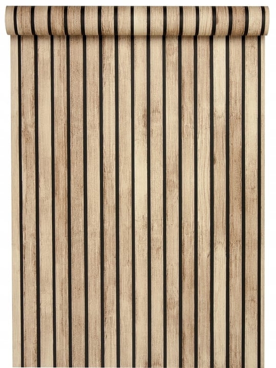 tapeta B18207 PANELE drewniane dąb wąskie LAMELE 3d