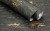 tapeta A61208 Winyl Czarny Beton ozdobny Złote Przetarcia