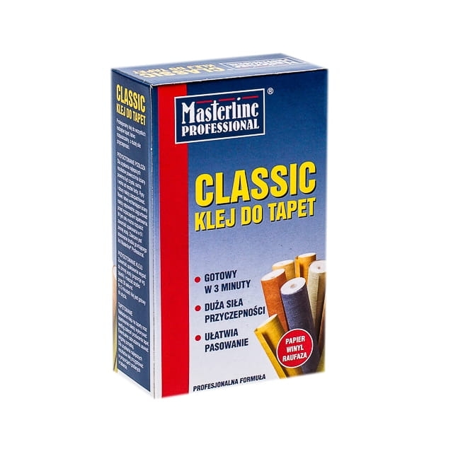 Masterline klej do tapet na podłożu papierowym