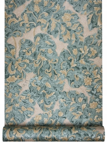 tapeta ekskluzywna 33869-1Klasyczny Wzór w Liście Kwiaty