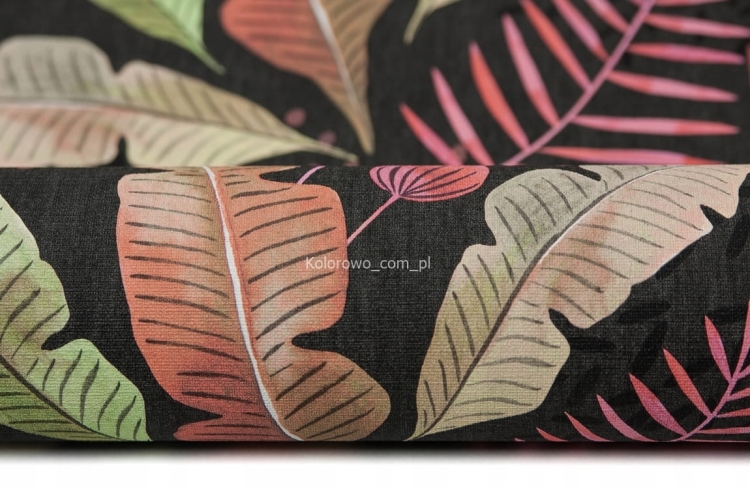 TAPETA 39348-1 WZÓR ROŚLINNY w LIŚCIE i KWIATY na Flizelinie styl Boho