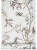 Tapeta 10388-11 w delikatne Gałązki LIŚCIE beż i brąz
