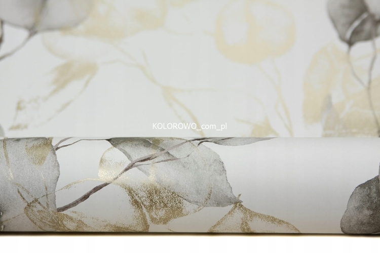 TAPETA-DEKORACYJNA-NOWOCZESNA-WZOR-ROSLINNY-LISCIE-PAPIEROWA-Marka-Ugepa.jpg