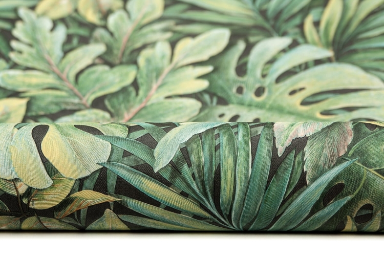 Tapeta 33304 zielona gęstwina liści