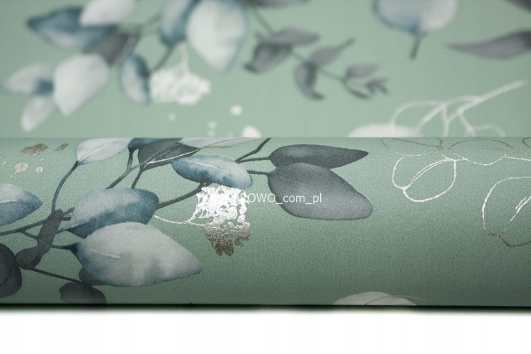 Tapeta-Mietowa-w-LISTKI-drobne-GALAZKI-na-Flizelinie-EAN-GTIN-4051315649800.jpg