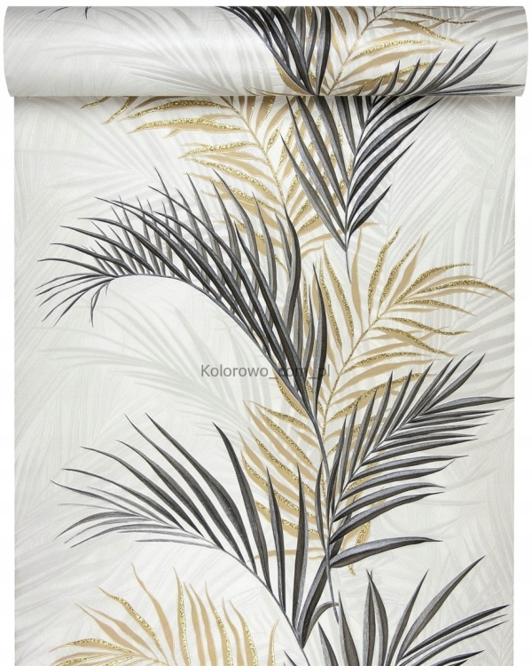 Tapeta-Dekoracyjna-Egzotyczne-Liscie-Palmy-z-brokatem-winyl-na-Flizelinie-EAN-GTIN-4824033364733.jpg