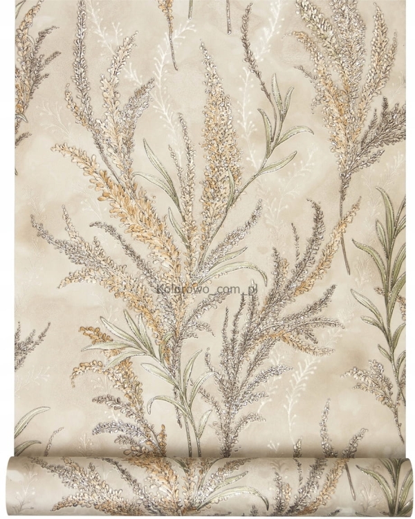 Tapeta-Listki-Galazki-Motyw-Roslinny-Marmur-Beton-Brokat-na-Flizelinie-EAN-GTIN-6972509871242.jpg