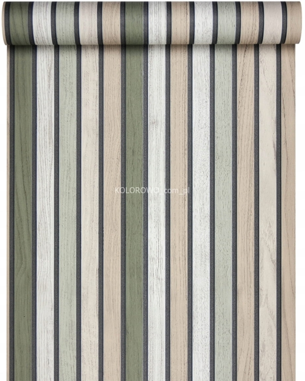 Tapeta-w-LAMELE-w-sylu-skandynawskim-panele-zielone-winylowa-na-flizelinie-EAN-GTIN-3294271312048.jpg