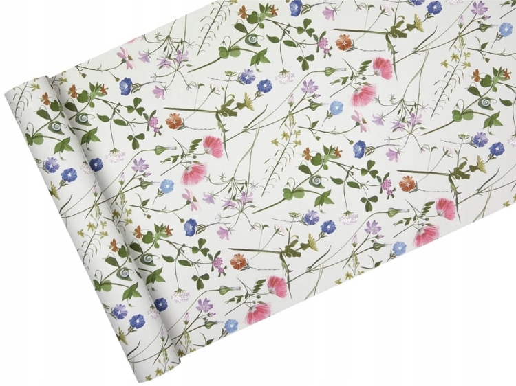 tapeta 38901-2 Botaniczna Zioła i Kwiaty w stylu Scandi