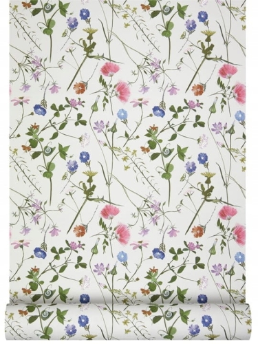tapeta 38901-2 Botaniczna Zioła i Kwiaty w stylu Scandi