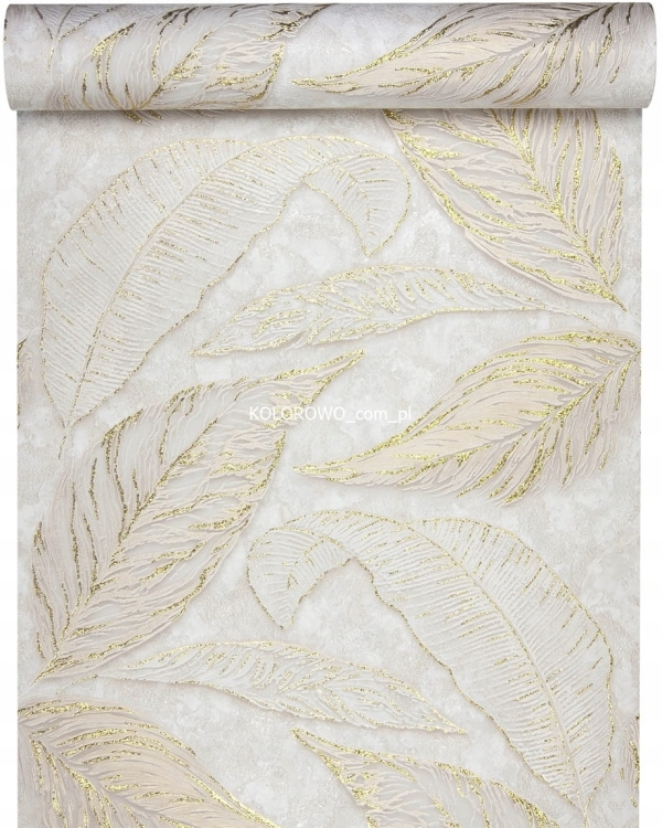 Tapeta-Zlote-Liscie-i-bezowy-TYNK-BROKAT-winyl-na-flizelinie-gruby-winyl-EAN-GTIN-4824033373049.jpg