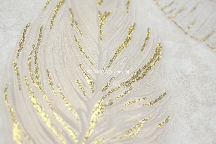 Tapeta-Zlote-Liscie-i-bezowy-TYNK-BROKAT-winyl-na-flizelinie-gruby-winyl-Rodzaj-winylowa-na-flizelinie.jpg