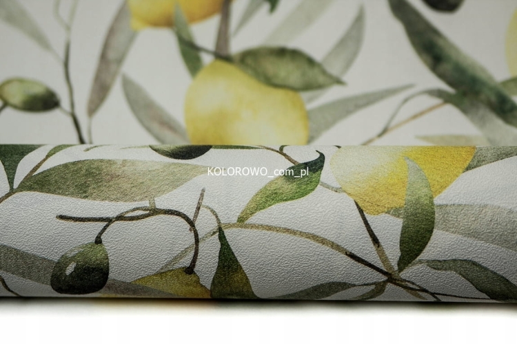 Tapeta-designerska-Listki-OLIWKI-i-owoce-Cytryny-winylowa-na-Flizelinie-Marka-Marburg.jpg