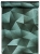 tapeta 10216-19 turkusowa geometria 3d