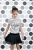 FAB 138861 tapety ścienne large dots dark grey