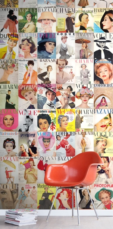 FAB 158104 tapeta ścienna XXL magazine covers