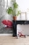 FAB 158811 mural ścienny Paris black and white with red umbrella