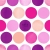 FAB 138859 tapety ścienne large dots fuchsia pink