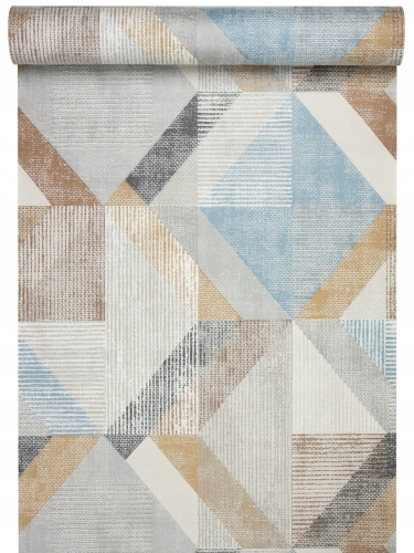 Tapeta 311907 Pastelowa Kolorystyka - Figury Geometryczne