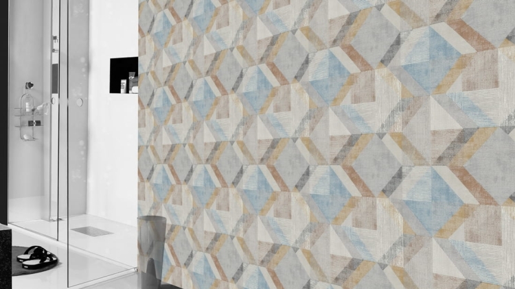 Tapeta 311907 Pastelowa Kolorystyka - Figury Geometryczne