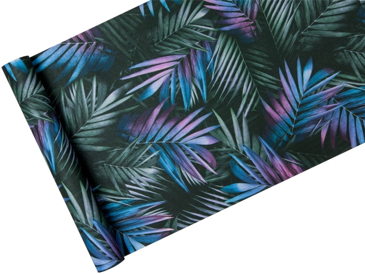 tapeta 576506 w fioletowe liście palmy