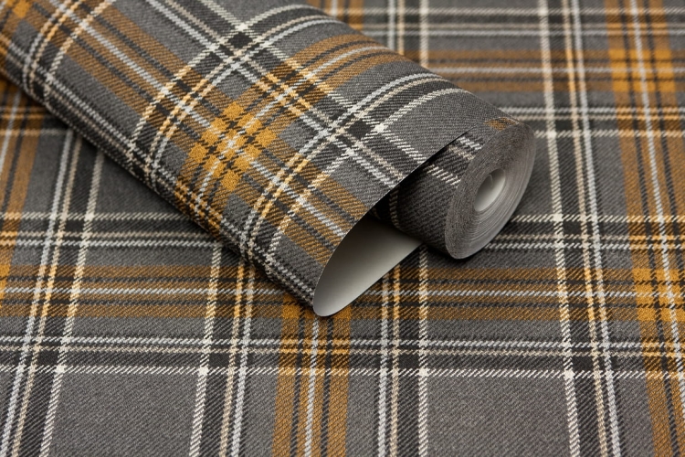 tapeta 537451 w szarą kratkę