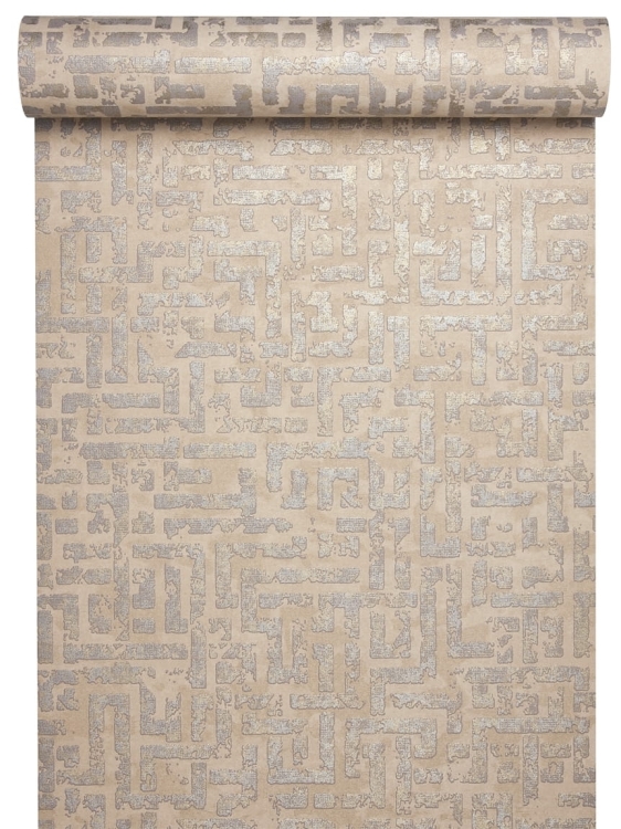 tapeta 38695-2 beżowy labirynt