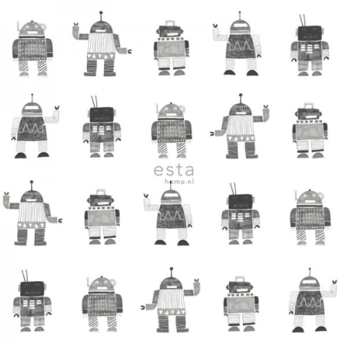 tapeta dziecięca 138939 w roboty