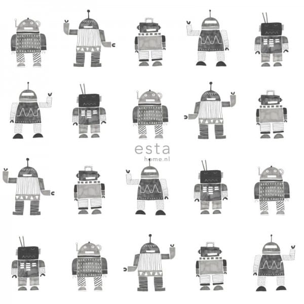 tapeta dziecięca 138939 w roboty