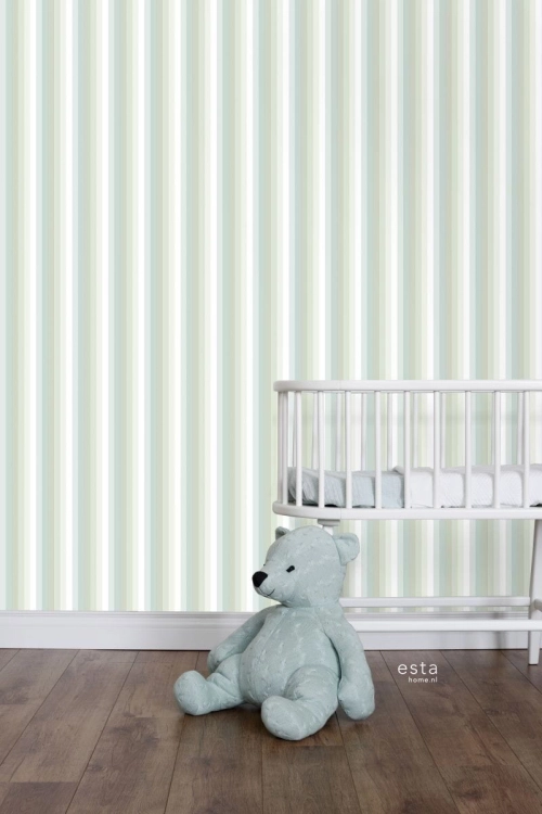 tapeta dziecięca 138926 w paski