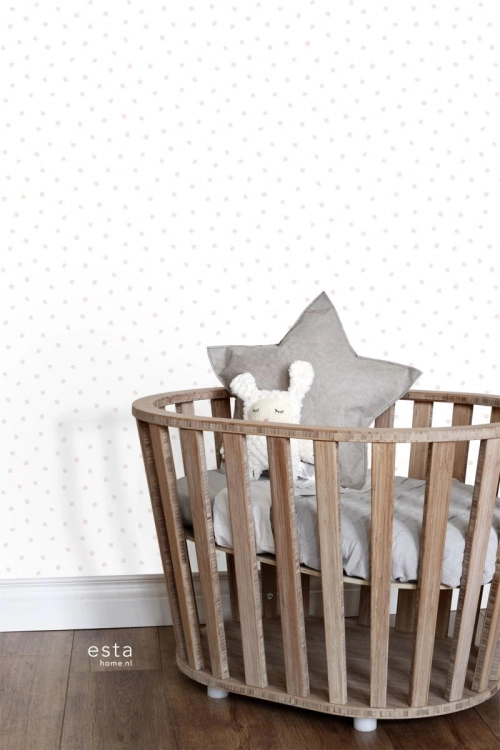 tapeta dziecięca 138936 kropki