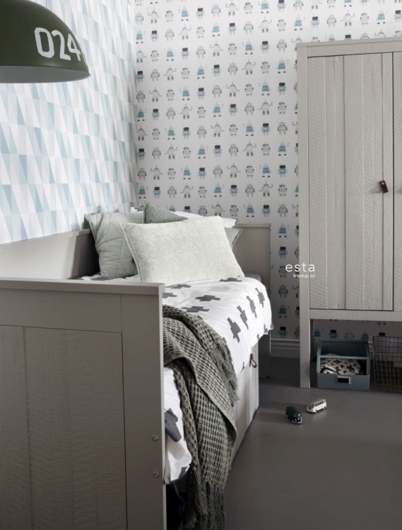 tapeta dziecięca 138938 w roboty