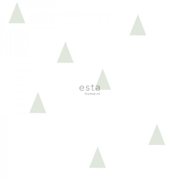 tapeta dziecięca 128868 w trójkąty