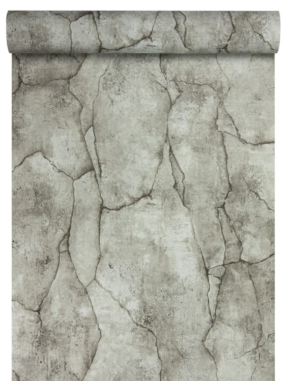 Tapeta 10237-34 popękany beton ozdobny