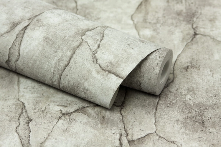 Tapeta 10237-34 popękany beton ozdobny