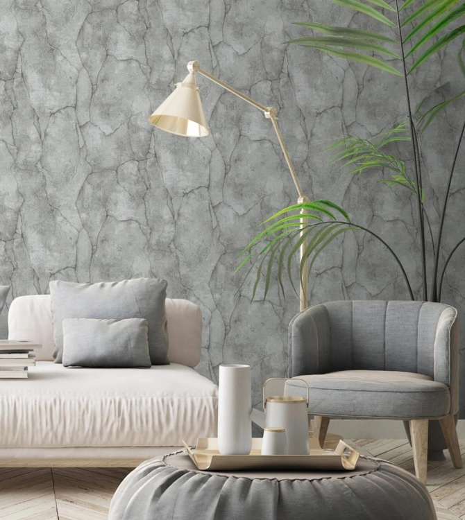 Tapeta 10237-34 popękany beton ozdobny