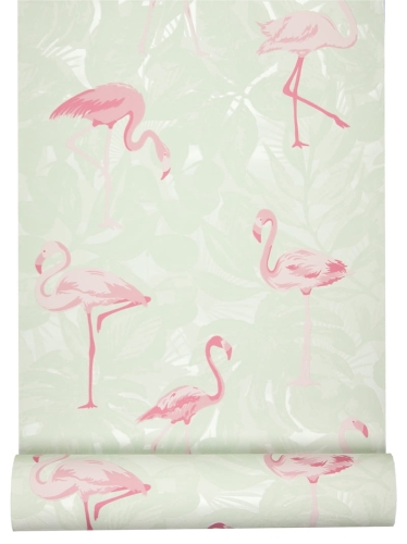 tapeta ścienna 359801 różowe flamingi